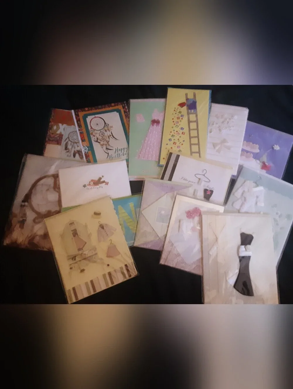 Birthday Greetings Cards Lot Of 14